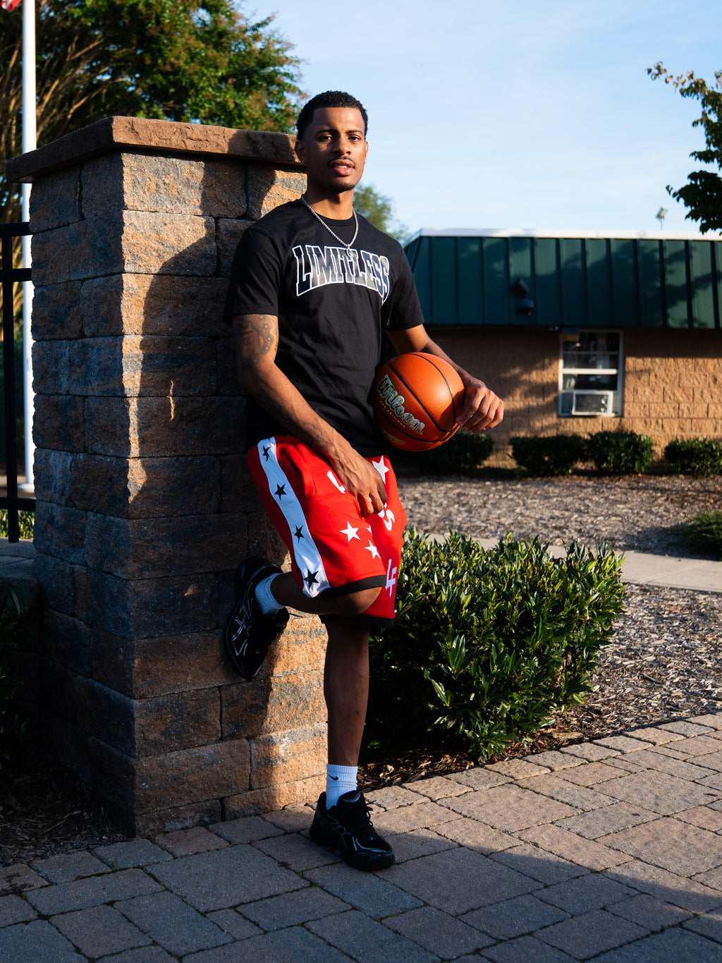 Red Limitless Shorts